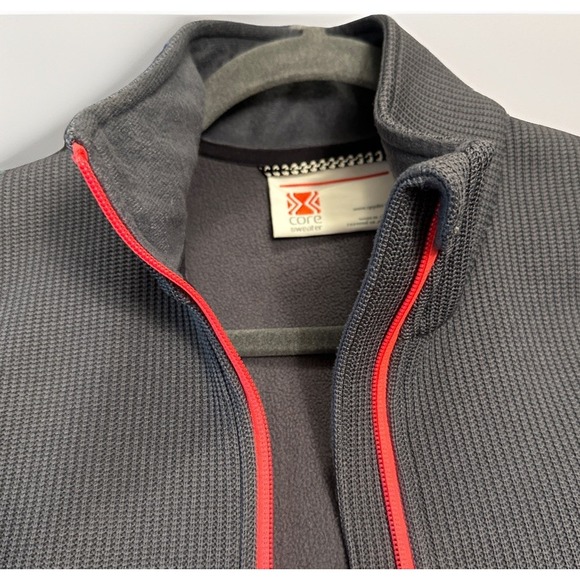 Spyder Jackets & Blazers - Spyder Jewel Mid Weight Core Sweater 503024 Women Large Full‎ Zip Gray Pockets